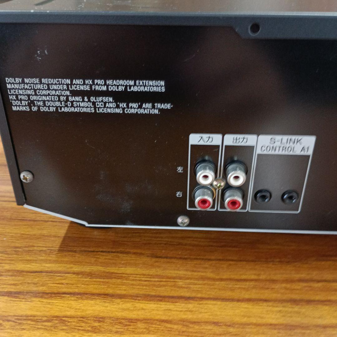 ジャンク品　SONY TC-WE825S カセットデッキ