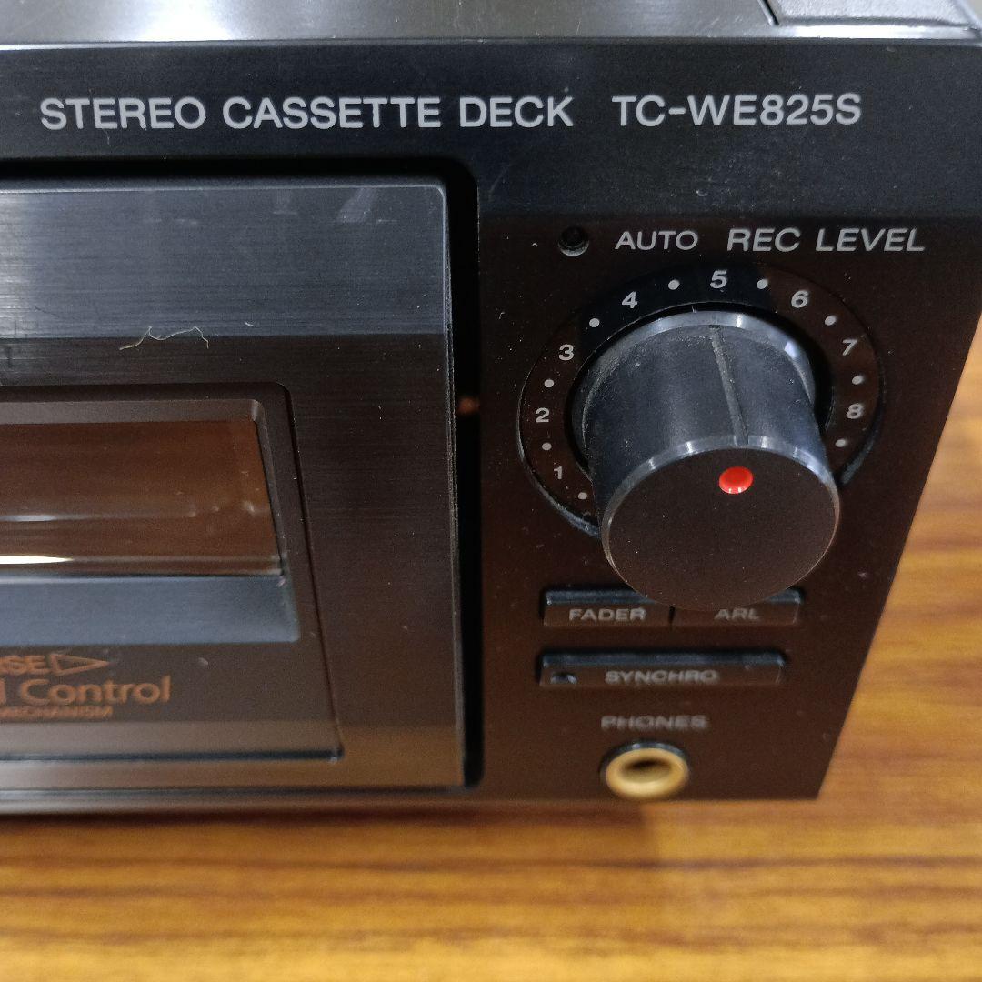 ジャンク品　SONY TC-WE825S カセットデッキ