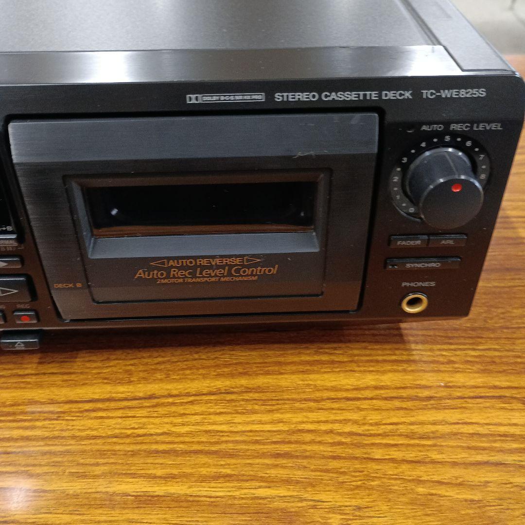 ジャンク品　SONY TC-WE825S カセットデッキ