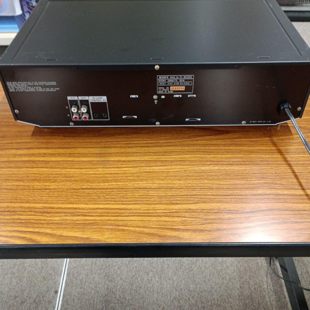 ジャンク品　SONY TC-WE825S カセットデッキ