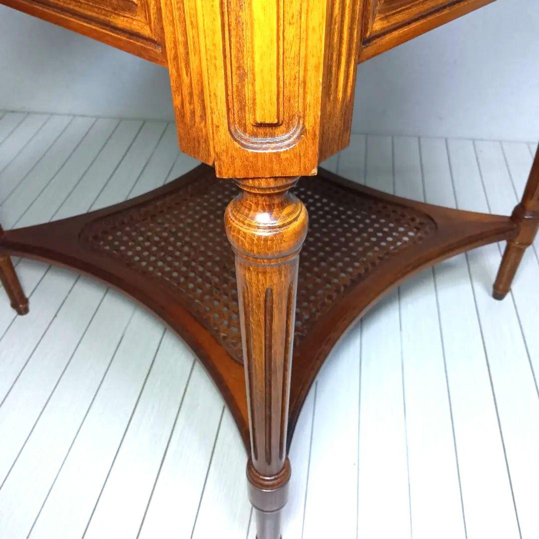 【美品】クラシック　アンティーク　キュリオケース　5面ガラス