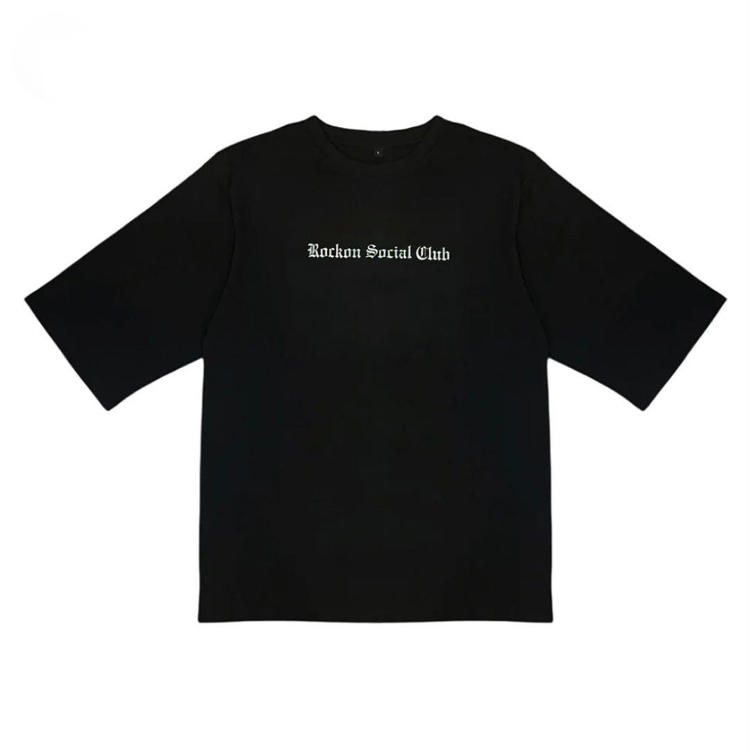 Rockon Social Club Tシャツワンピース Lサイズ 黒