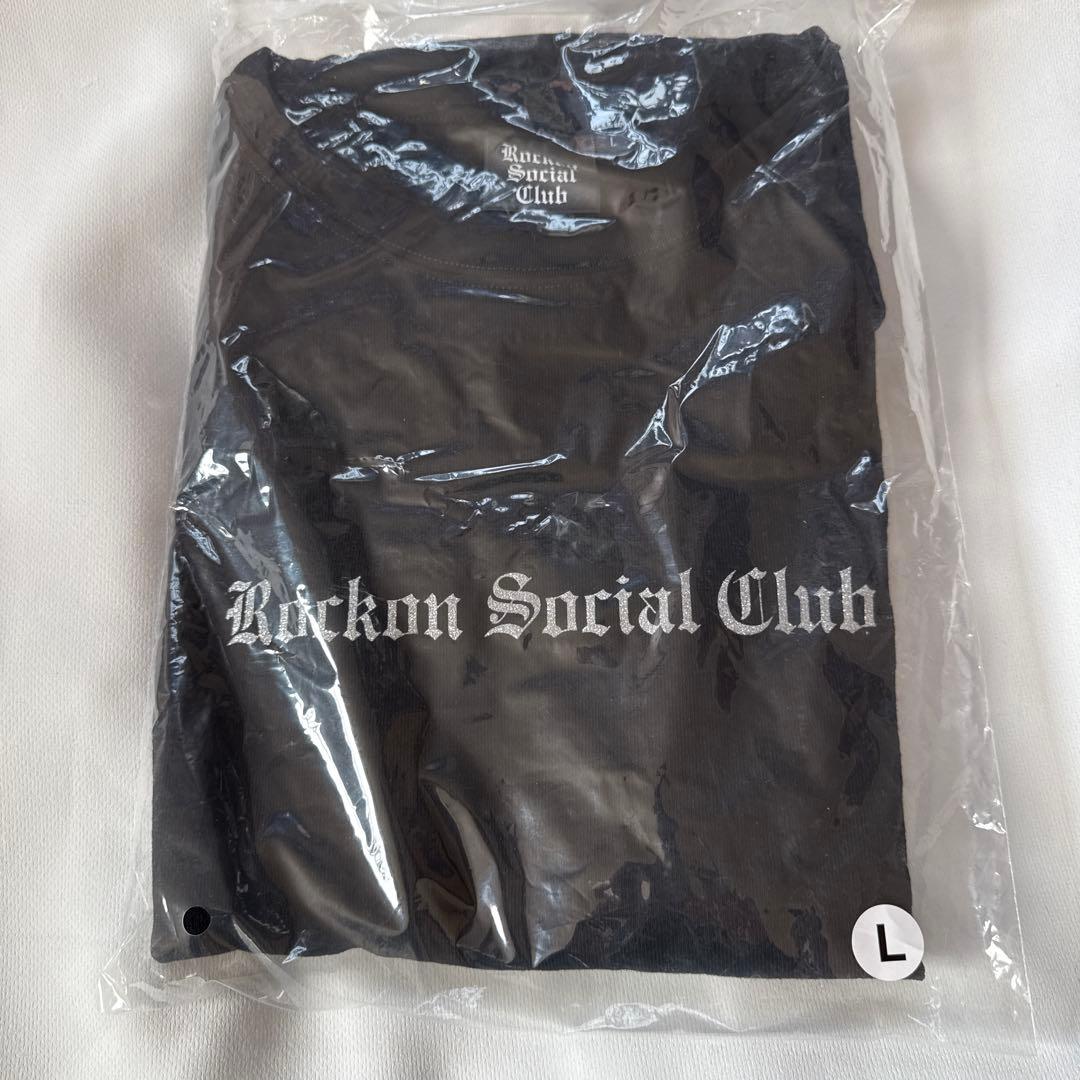 Rockon Social Club Tシャツワンピース Lサイズ 黒