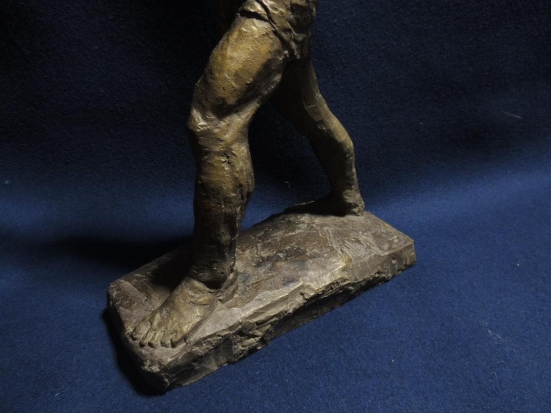 北村西望「浦島-長寿の舞」ブロンズ、41ｃｍ＞長崎、平和記念像、浦島太郎、玉手箱