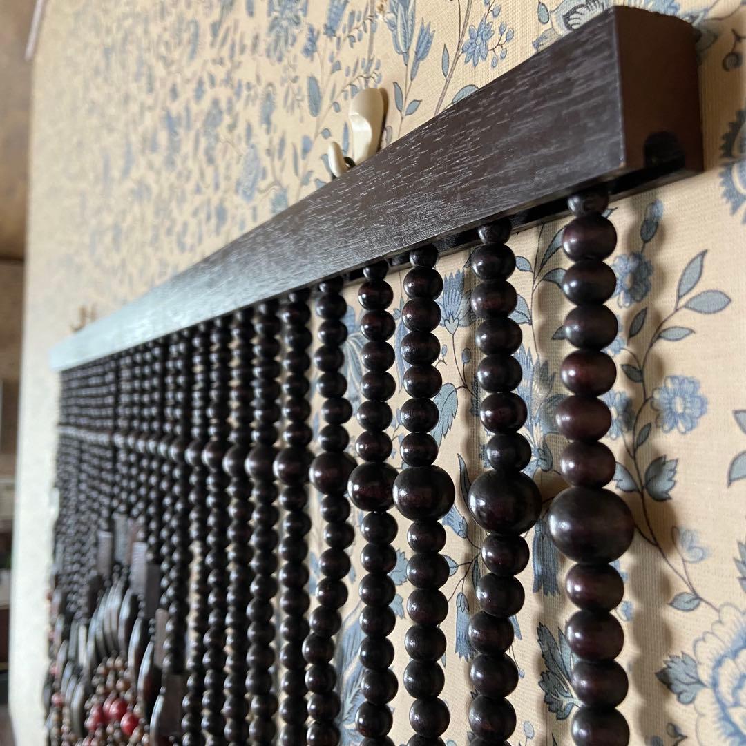 昭和レトロ　珠のれん　暖簾　 当時物