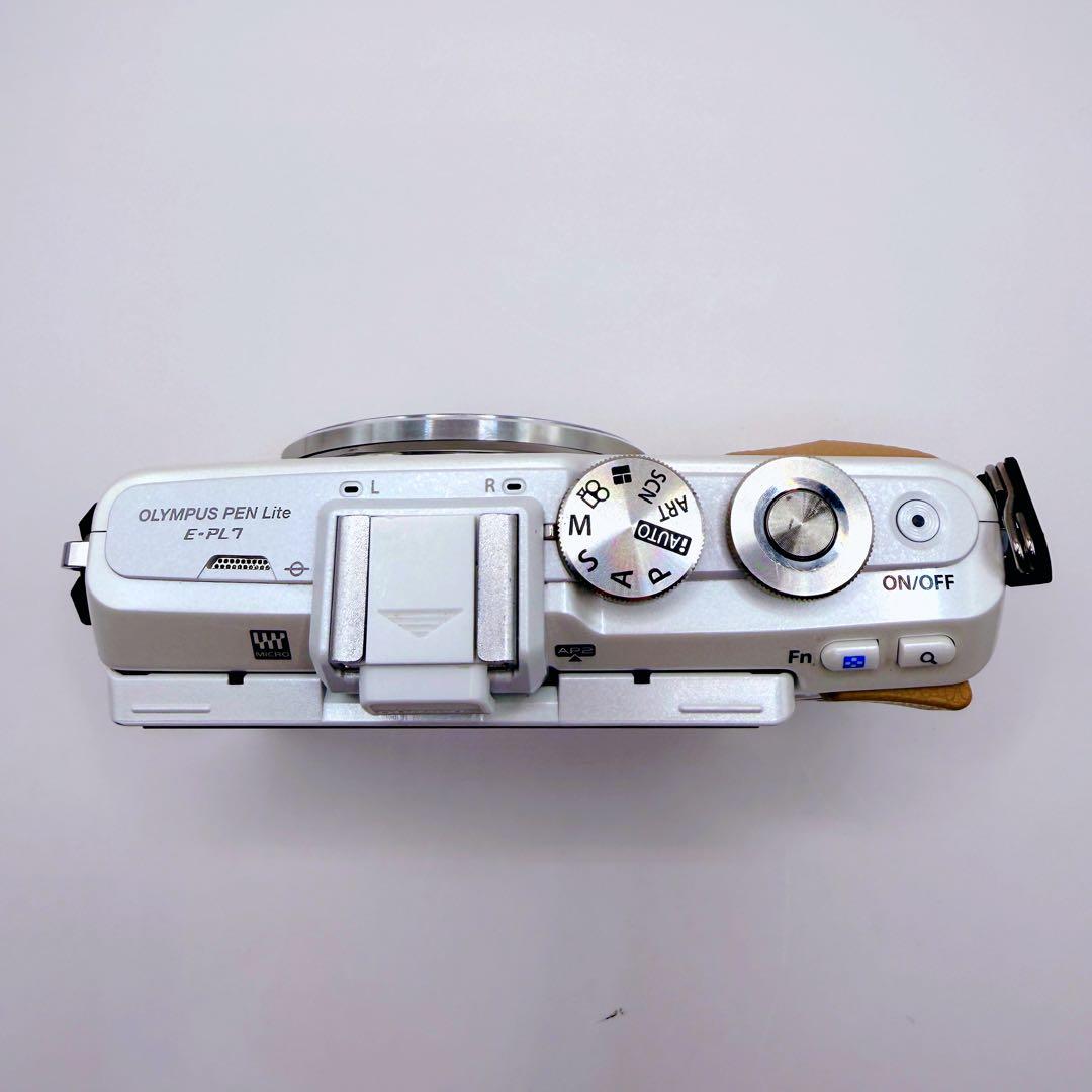 【極美品】OLYMPUS PEN LITE E-PL7 ミラーレス 動作確認済み
