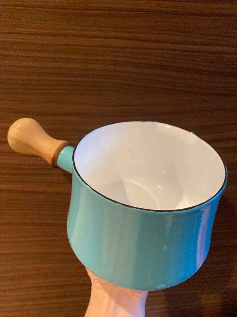 ダンスク　ミルクパン 蓋つき　片手鍋　ホーロー鍋　DANSK ティール