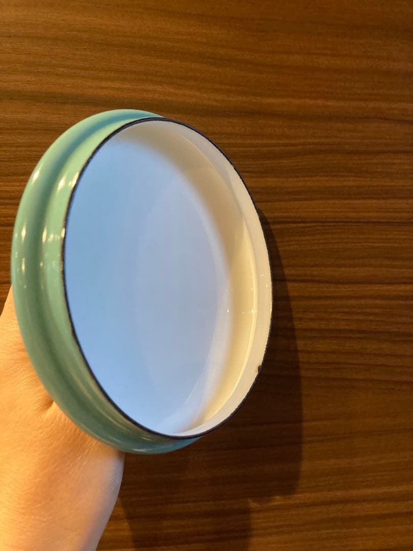 ダンスク　ミルクパン 蓋つき　片手鍋　ホーロー鍋　DANSK ティール