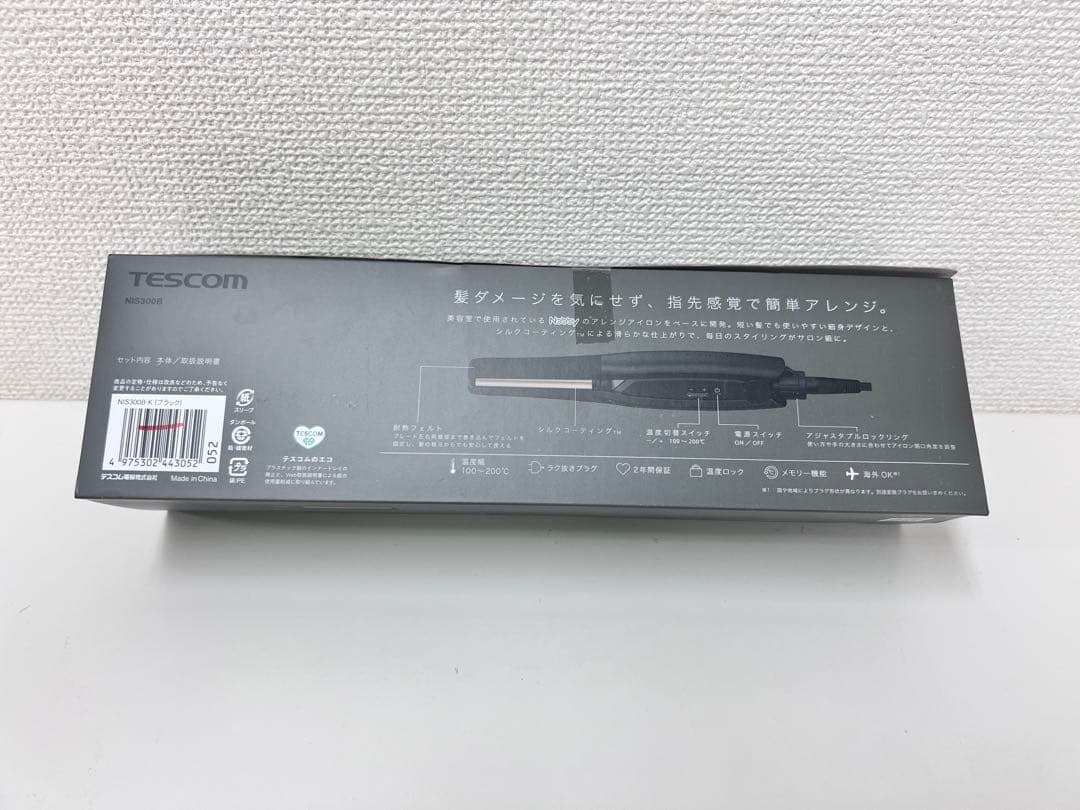 12K2#16 TESCOM ヘアアイロンNIS300B