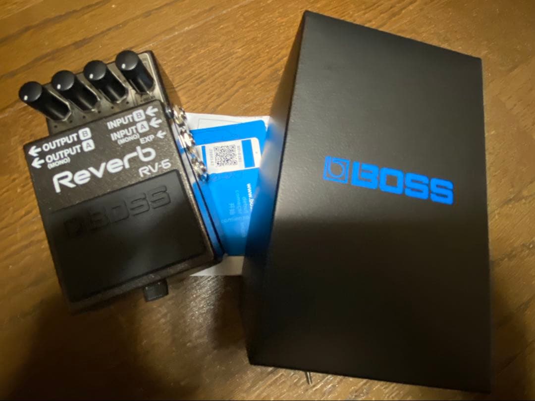 BOSS RV-6(底プレート、銀ネジ付)