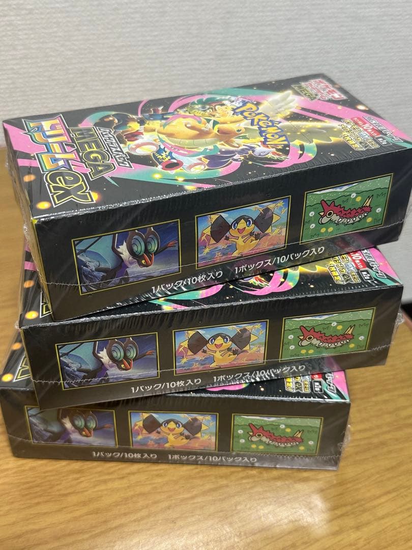 ポケモンカードゲーム メガEX ボックス 10パック入り
