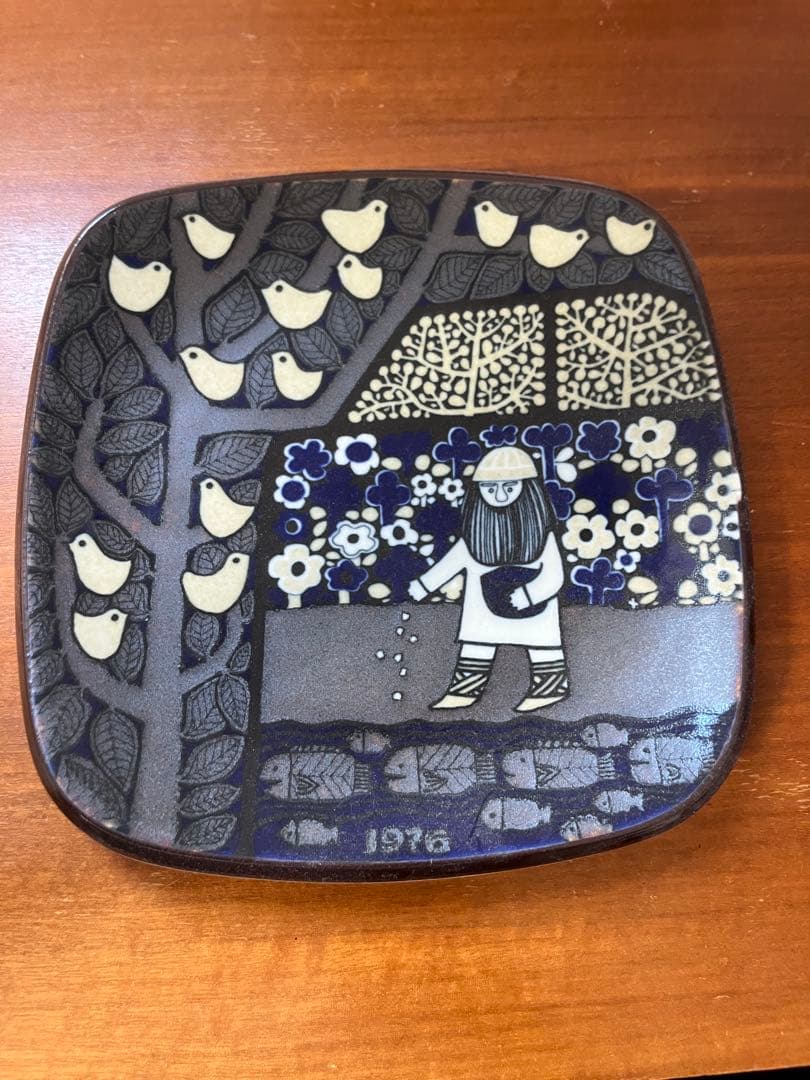 ARABIA/アラビア Kalevala/カレワラ 1976年 イヤープレート