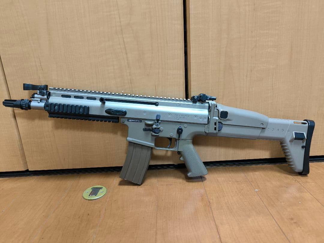 東京マルイ電動ガンBOYS HGスカーSCAR-L フラットダークアース動作快調
