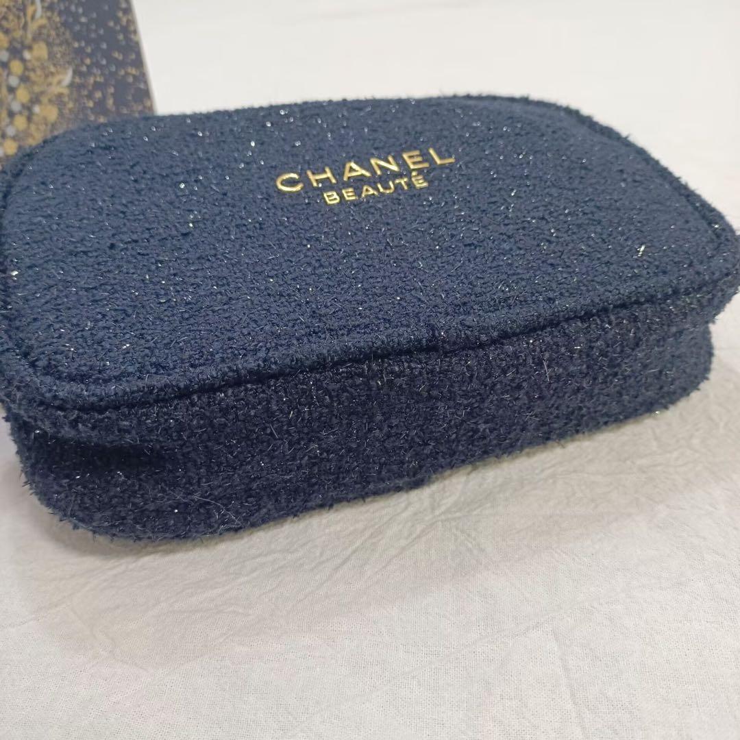 CHANEL シャネル ホリデー限定 ノベルティ ポーチ GWP 箱付き