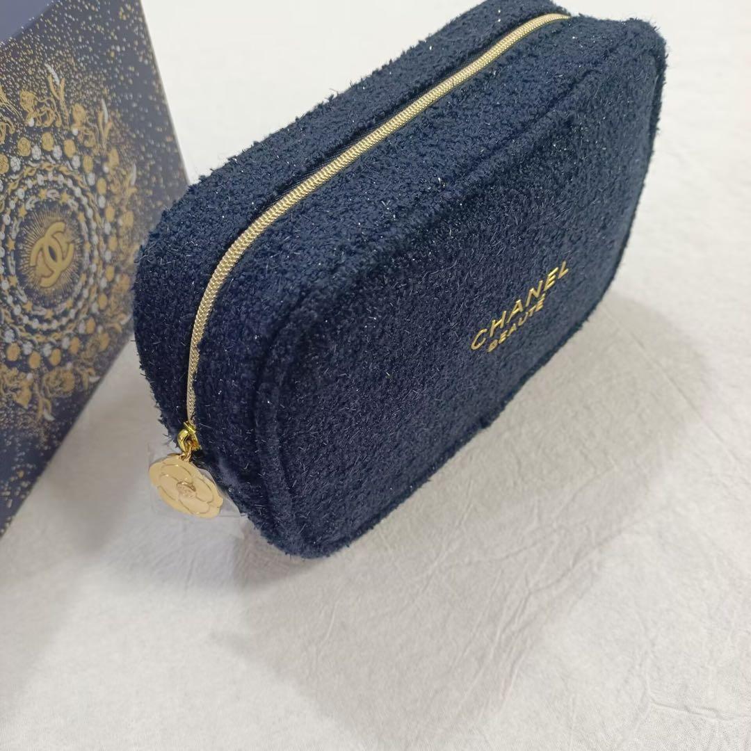 CHANEL シャネル ホリデー限定 ノベルティ ポーチ GWP 箱付き