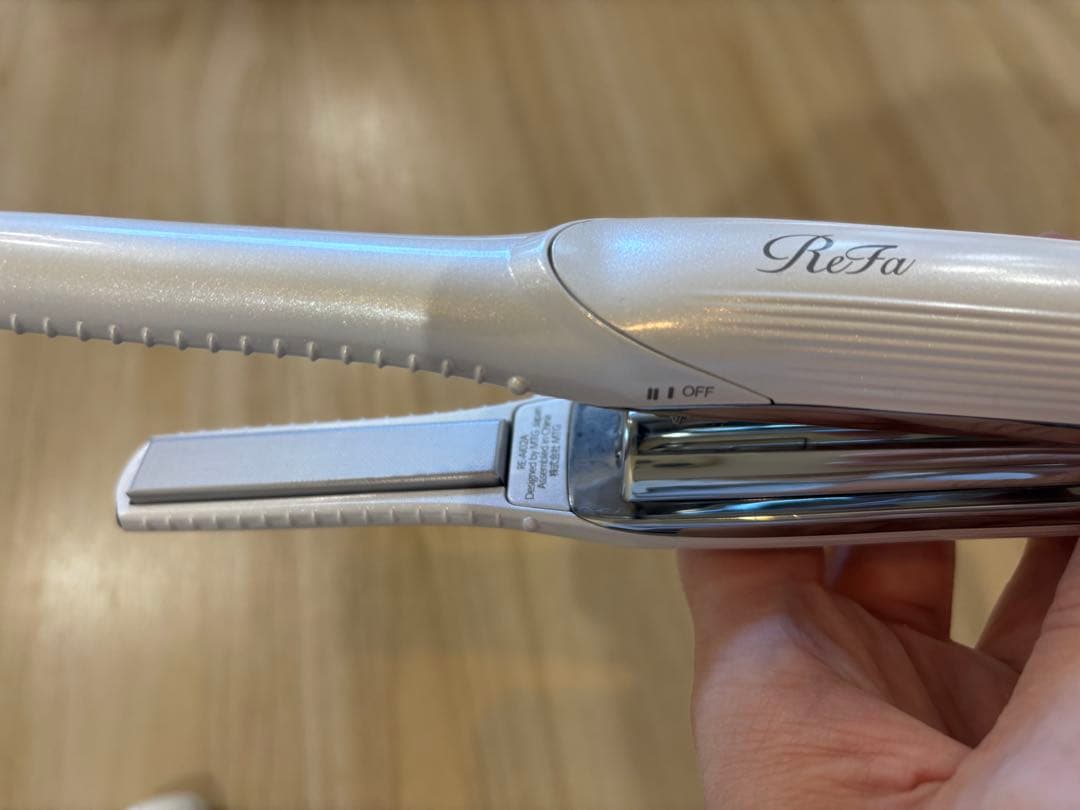 ReFa 充電式ストレートヘアアイロン ホワイト