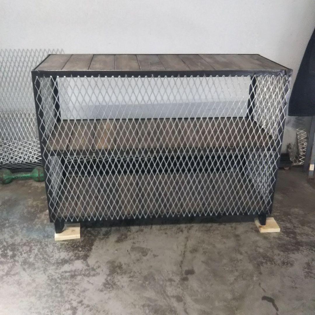 アイアン　シェルフ　ラック　インダストリアル　シューズラック　植物棚　店舗什器