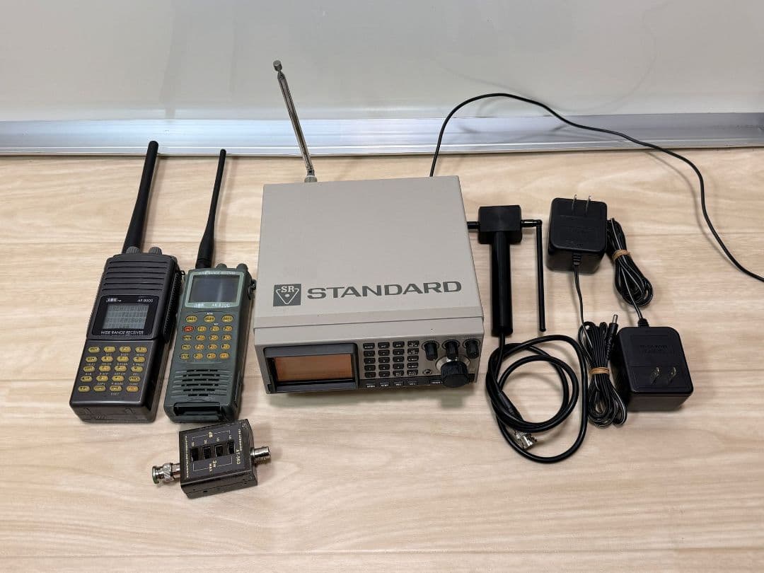 STANDARD AX700B,AR 8000,AR 8200 受信機