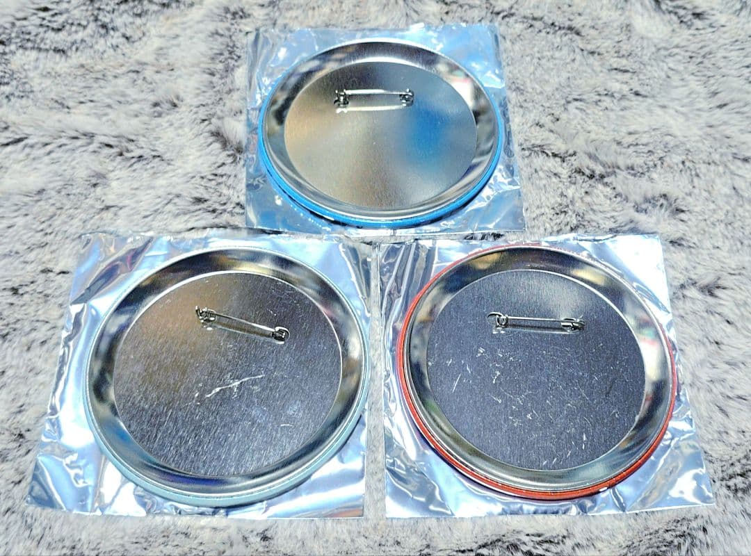 吉原彼岸花 5周年記念 ステラワース限定 100mm缶バッジ 朔夜 3点セット