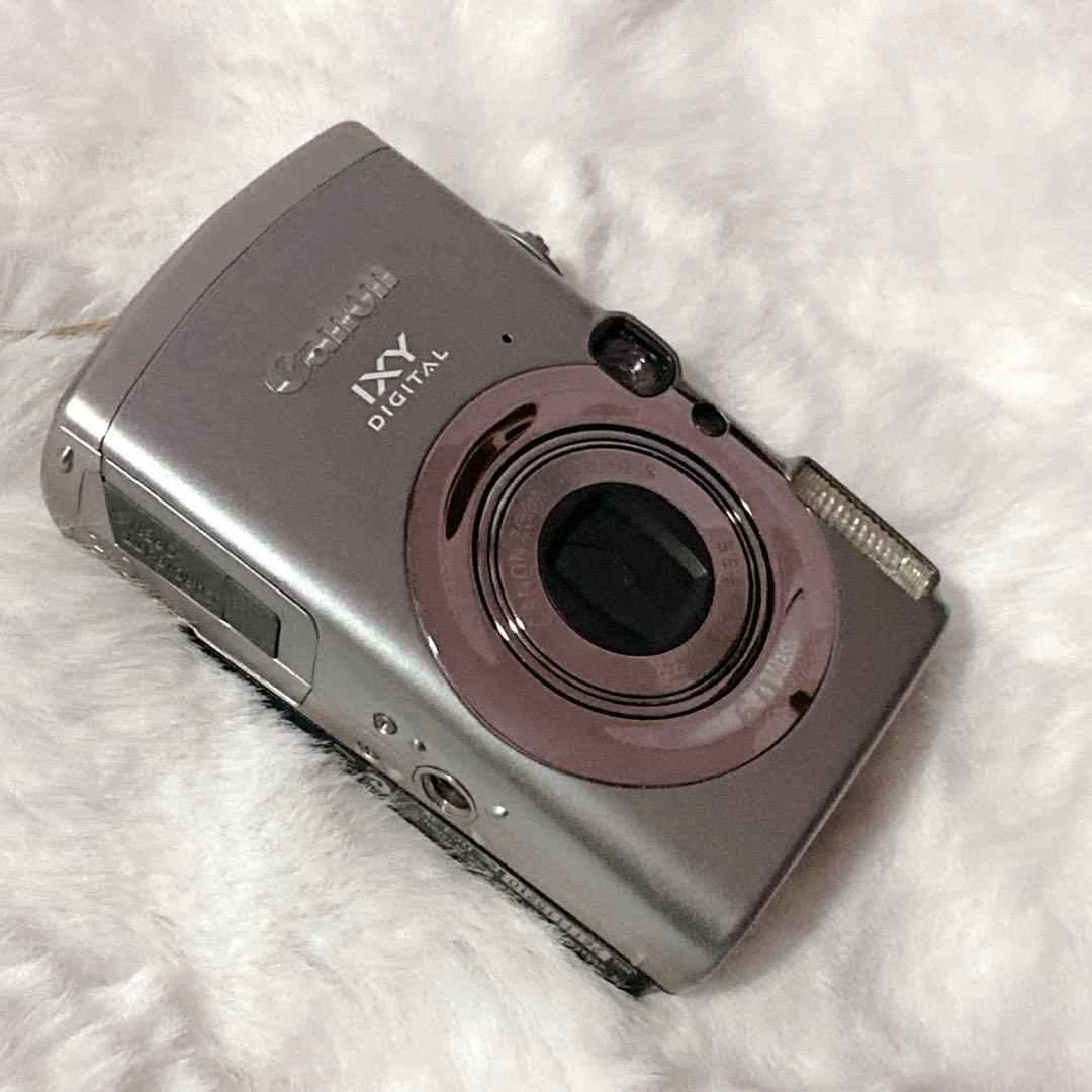 【極美品】Canon IXY DIGITAL 800 IS デジカメ シルバー