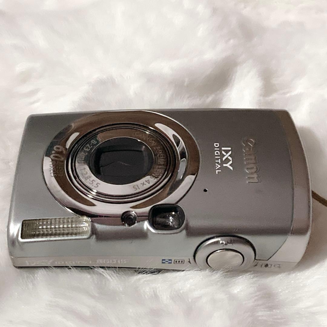 【極美品】Canon IXY DIGITAL 800 IS デジカメ シルバー