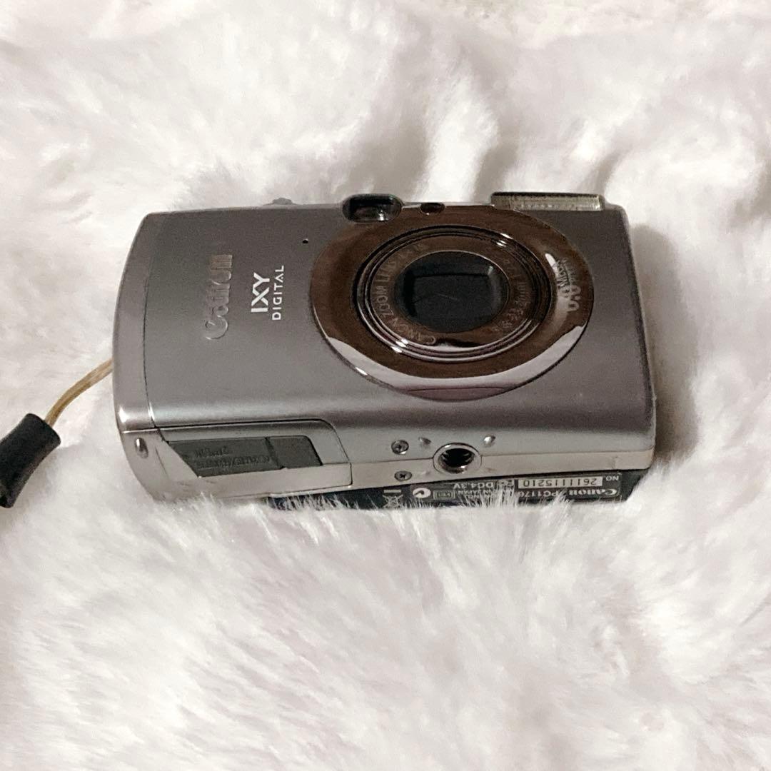 【極美品】Canon IXY DIGITAL 800 IS デジカメ シルバー