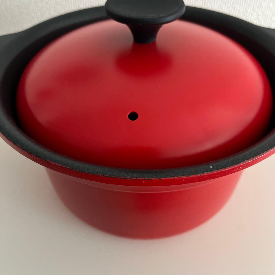 栗原はるみ　万能鍋　サイズ小　蒸し器、レシピブック付き