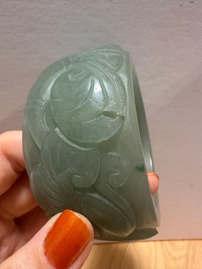 春節祭　弥勒菩薩　シャー太翠バングル