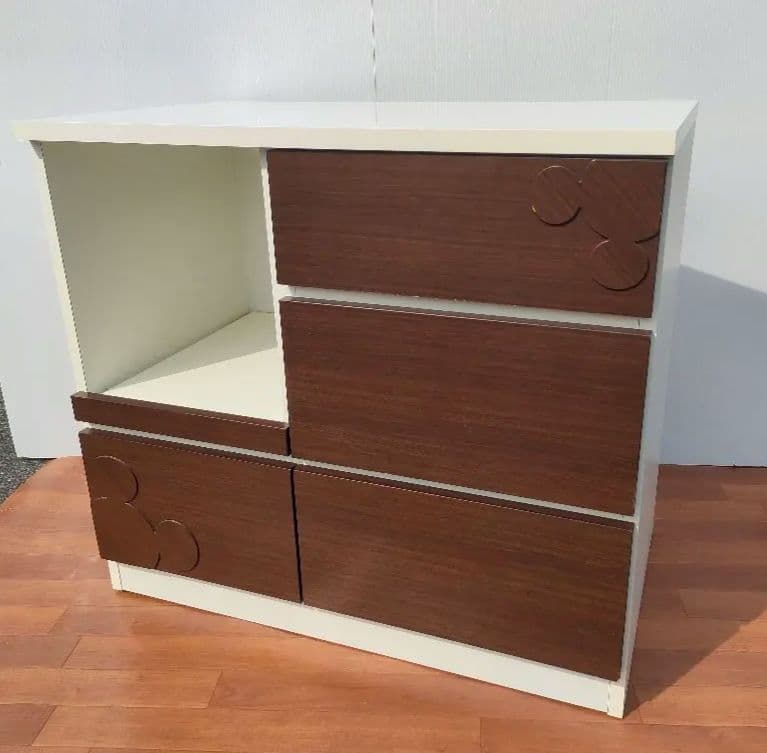 [みれい]幻のレア品！ 希少 ミッキー　キッチンカウンター 食器棚