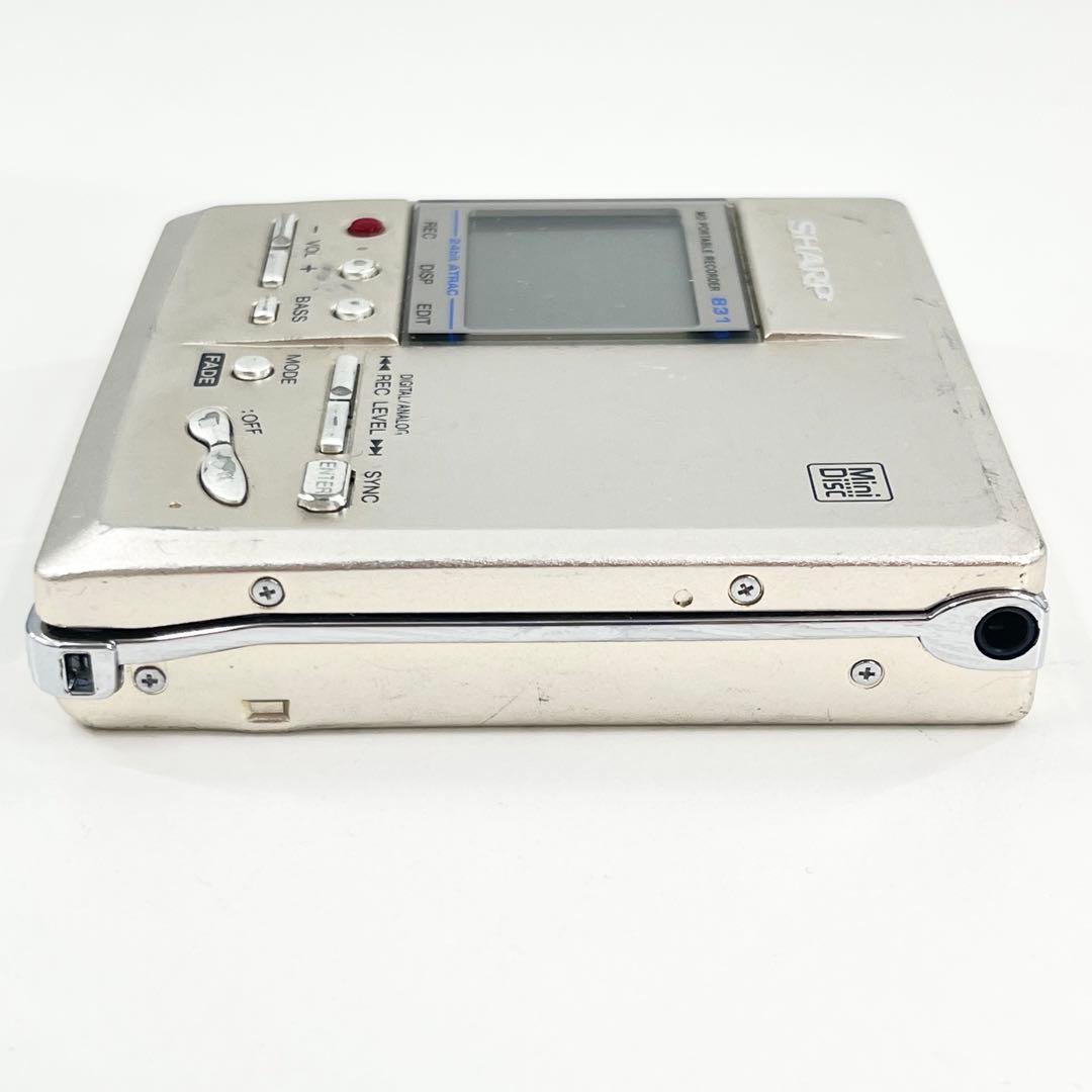 SHARP MDウォークマン MDレコーダー MD-MT831 動作確認済