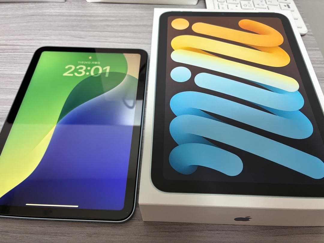 値下げ【美品】最新iPad mini7/Pencil Pro/純正ケース