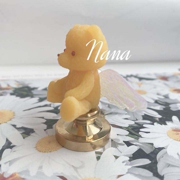 ハンドル　くま　No.44