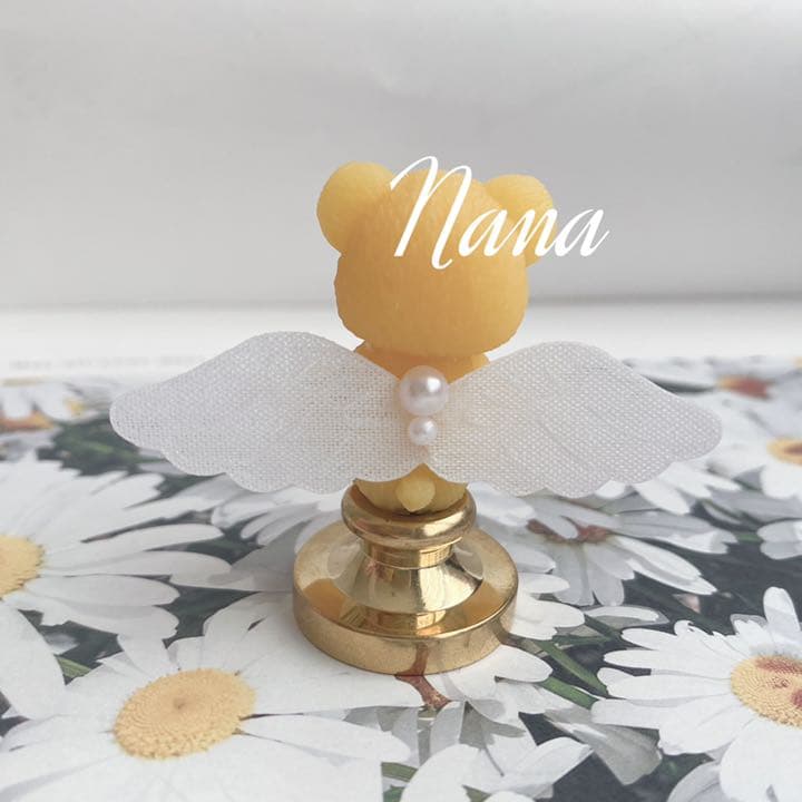 ハンドル　くま　No.44