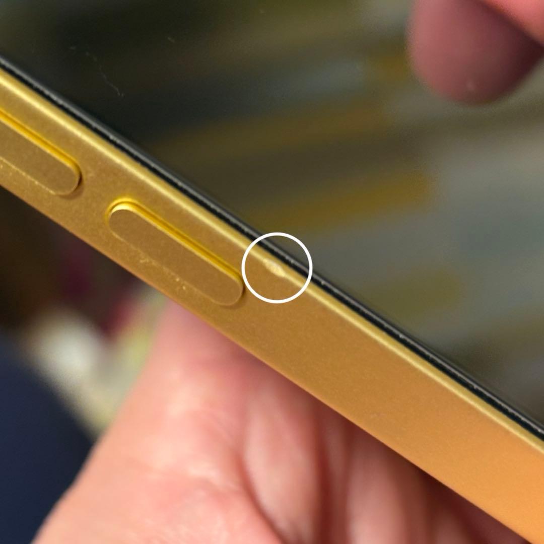 〈2月掲載終了〉【中古美品】iPhone14 plus 〈イエロー、512GB〉