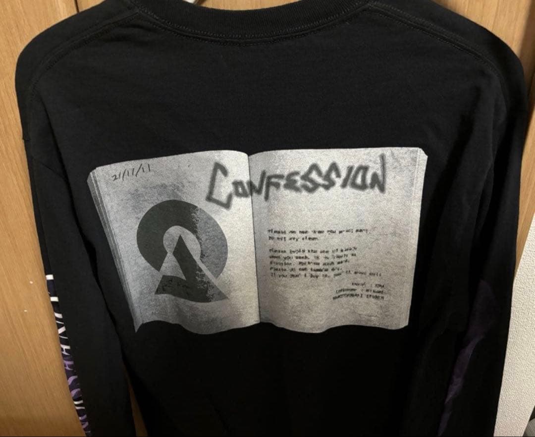 DUSTCELL 自白 CONFESSION ロングTシャツ M