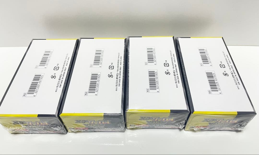ポケモンカード　MEGAドリームex 新品未開封　4BOXセット