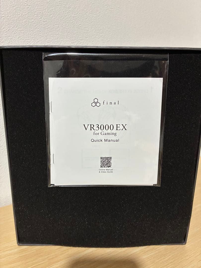 final VR3000 EX ゲーミングヘッドホン ブラック