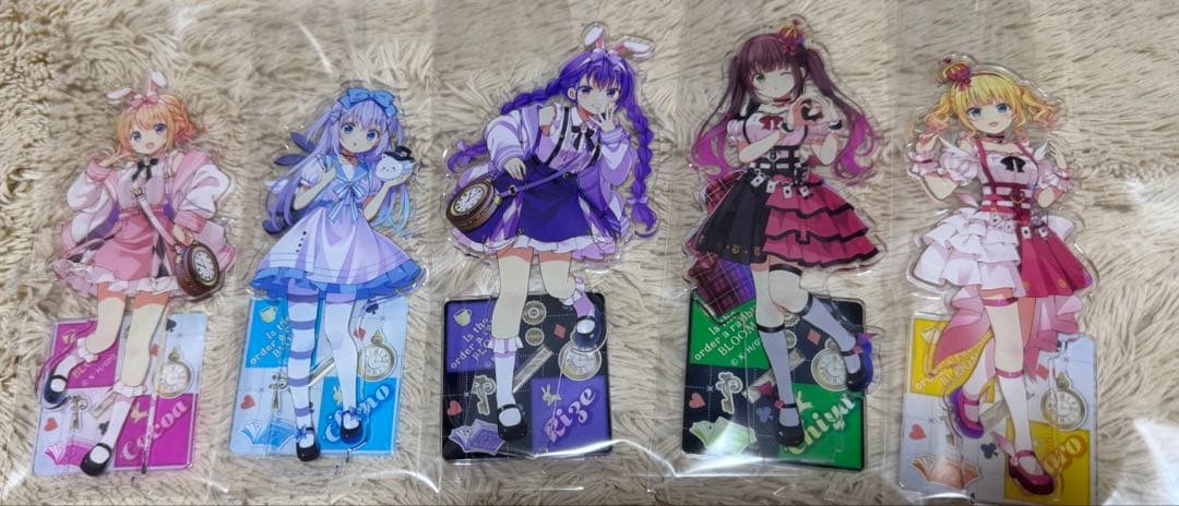 ご注文はうさぎですか？ ごちうさ アクリルスタンド 不思議の国のアリス 全種