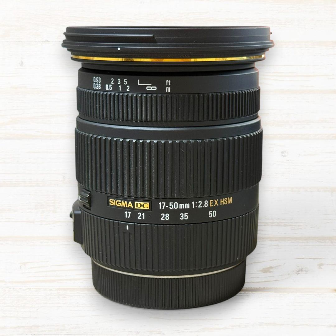 SIGMA レンズ 17-50mm EX OS HSM Canon用 #180