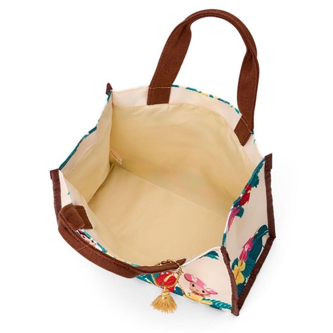 ハワイアンホースト サンリオ コラボ （マスコットホルダー×2、手提げバッグ）