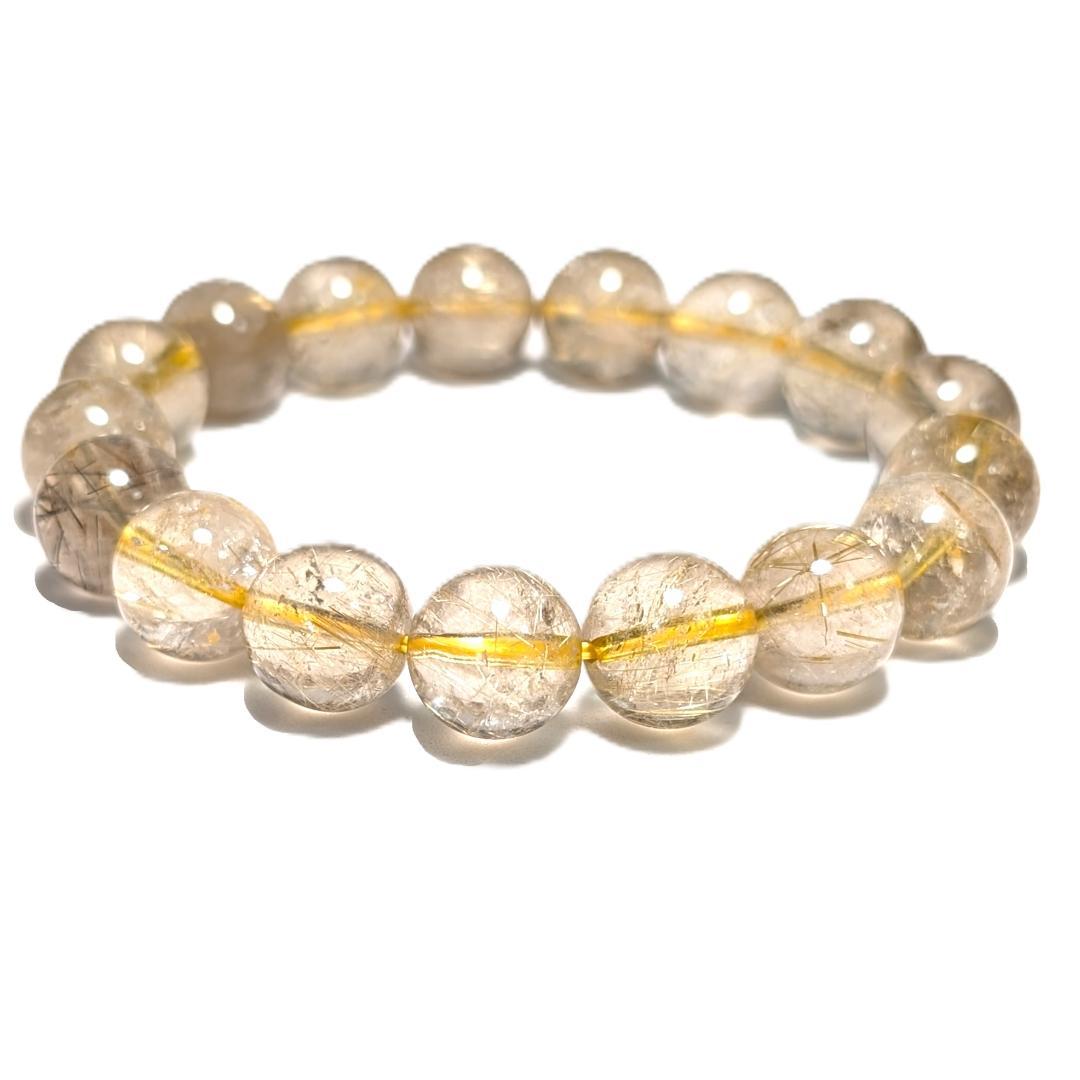 一点物 訳アリ価格 一部凹みあり ゴールドルチルブレスレット 12ミリ