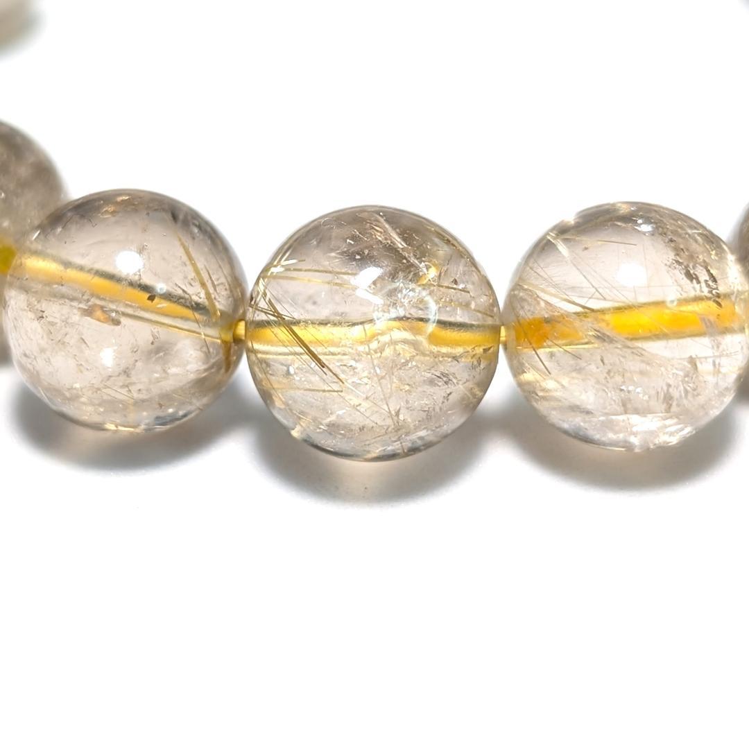 一点物 訳アリ価格 一部凹みあり ゴールドルチルブレスレット 12ミリ