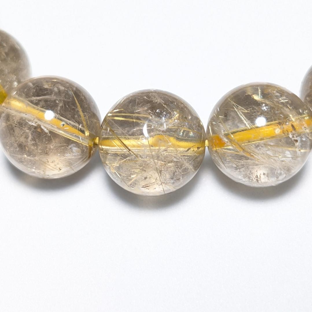 一点物 訳アリ価格 一部凹みあり ゴールドルチルブレスレット 12ミリ