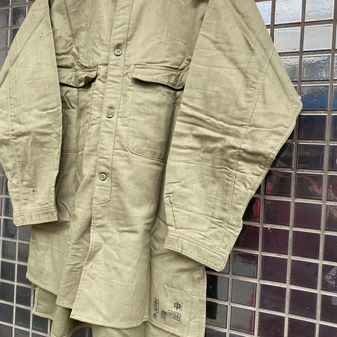 昭和19年 旧日本軍 冬用襦袢 未使用デッドストック 蔵出し オリジナル