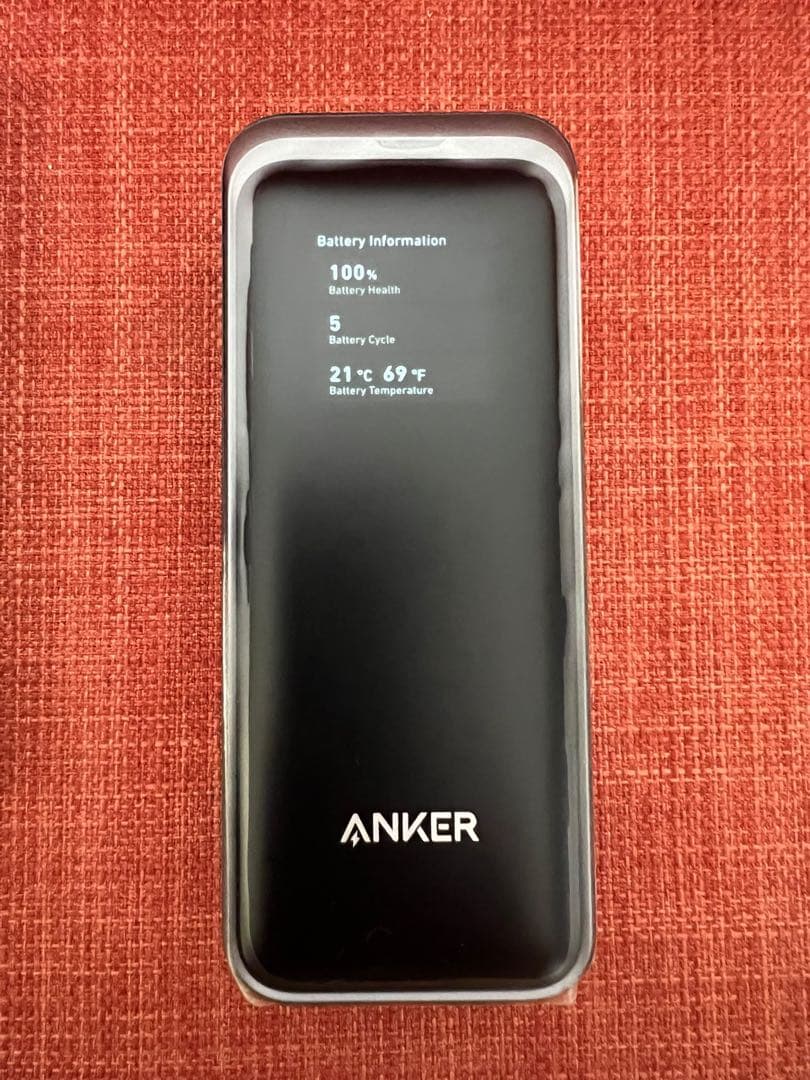 スマホアクセサリー ANKER Prime PowerBank(12000mAh 130W)