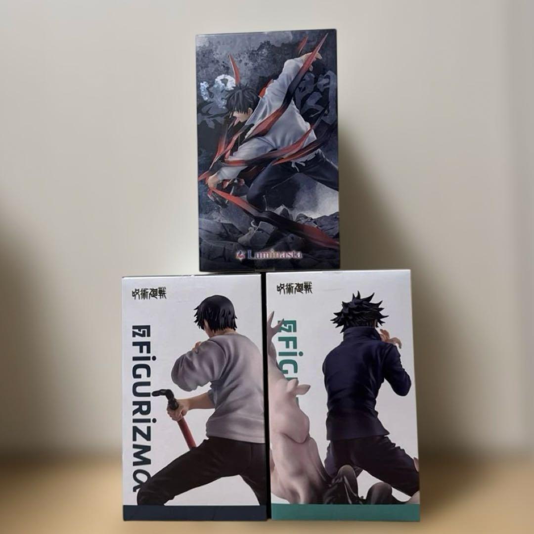 呪術廻戦　FIGURIZMα Luminasta フィギュア 3種