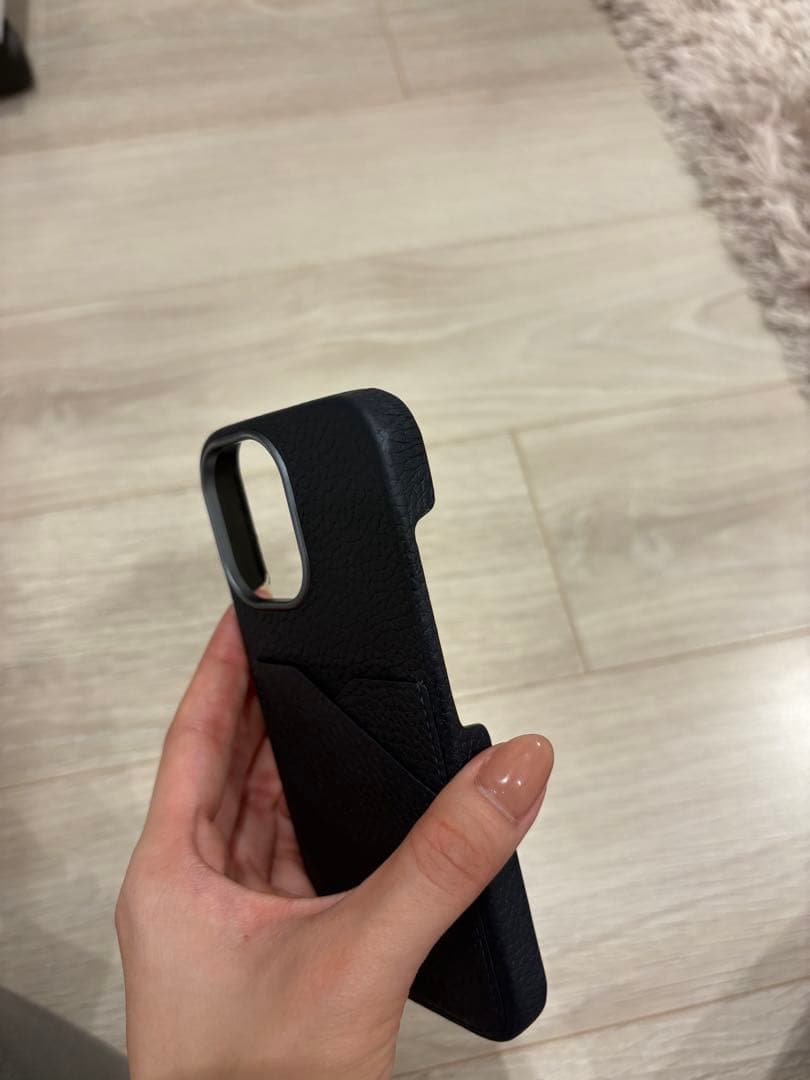 BONAVENTURA iPhone16用ケース ネイビー