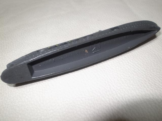 美品1940年代英国製◆軍艦 空母HMSハーミーズ95/エルメス95 金属製模型