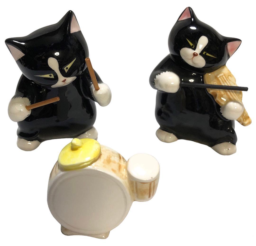 黒猫楽団　(フルセット11匹)