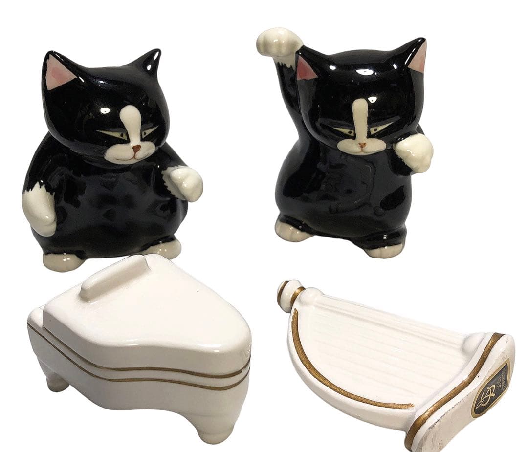 黒猫楽団　(フルセット11匹)
